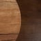 Hello Honey® 15.75" Natural & Walnut Oval Two-Tone Wood Cheese & Cutting Board